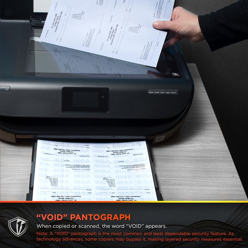 DocuGard أوراق الأمان الطبية من دوكوجارد، وزن 24 رطل، 8.5 × 11، زرقاء، 500 ورقة/رام - Image 4